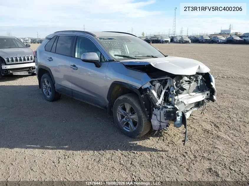 TOYOTA RAV 4 2024, VIN 2T3R1RFV5RC400206