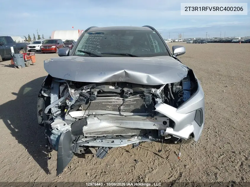 2024 TOYOTA RAV 4 VIN 2T3R1RFV5RC400206 — фото 12