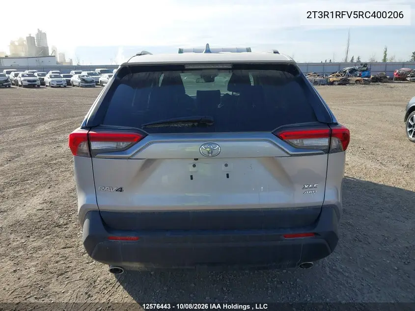 2024 TOYOTA RAV 4 VIN 2T3R1RFV5RC400206 — фото 16
