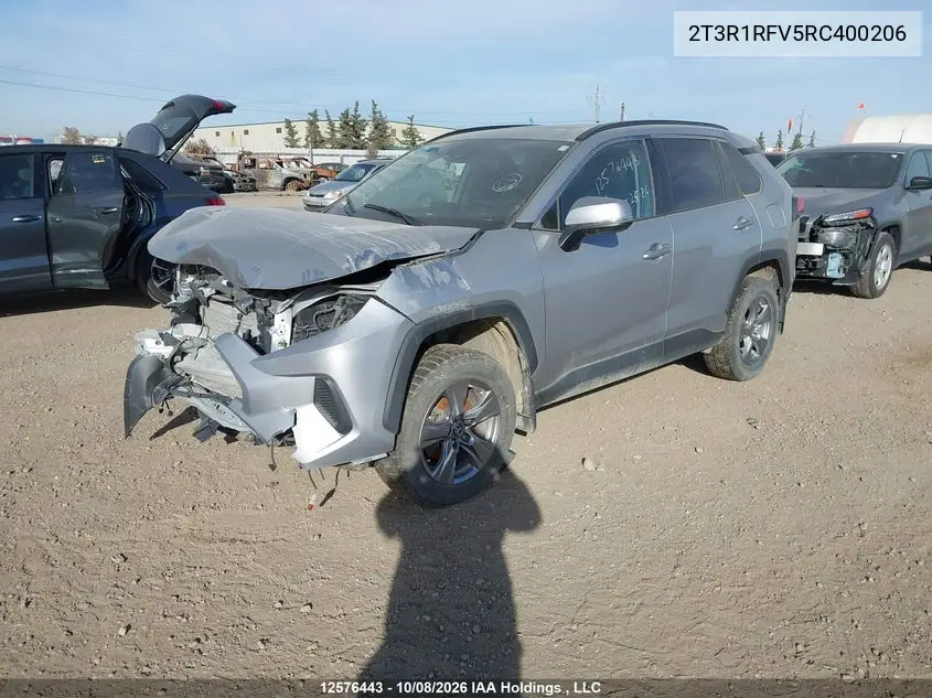 2024 TOYOTA RAV 4 VIN 2T3R1RFV5RC400206 — фото 2