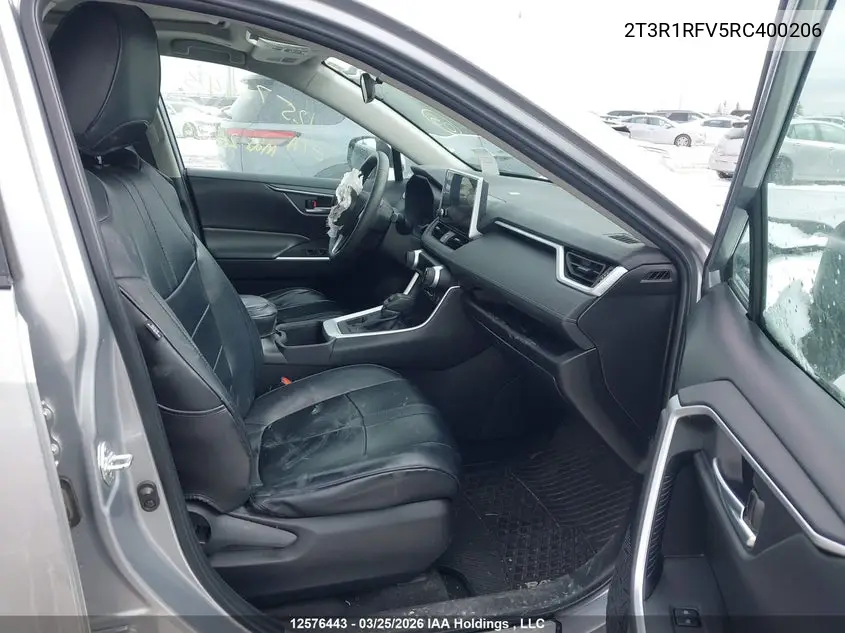 2024 TOYOTA RAV 4 VIN 2T3R1RFV5RC400206 — фото 5