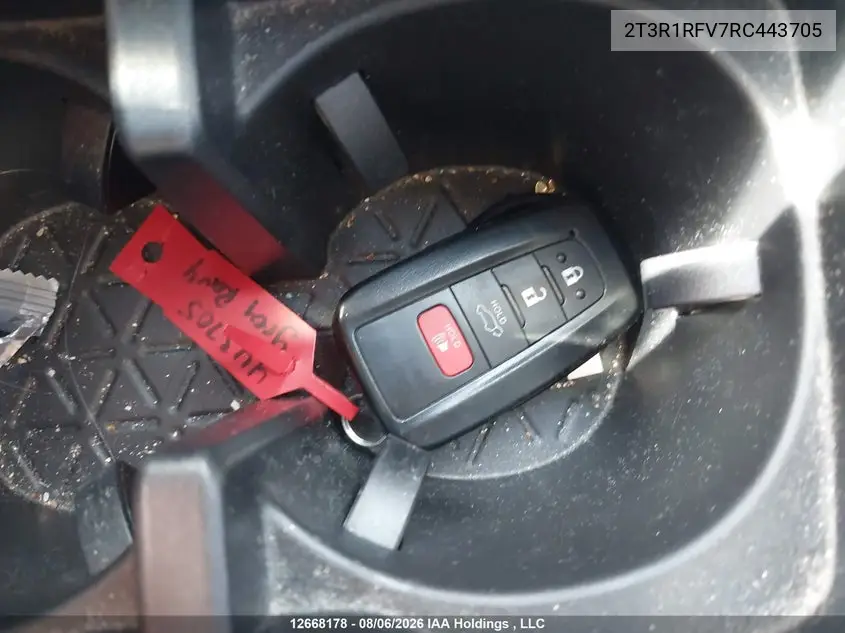 2024 TOYOTA RAV 4 VIN 2T3R1RFV7RC443705 — фото 11