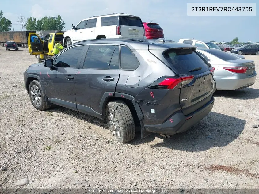 2024 TOYOTA RAV 4 VIN 2T3R1RFV7RC443705 — фото 3