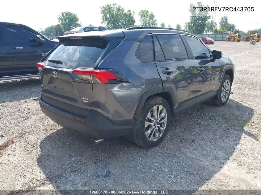 2024 TOYOTA RAV 4 VIN 2T3R1RFV7RC443705 — фото 4