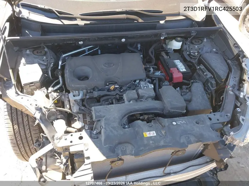 2024 TOYOTA RAV 4 VIN 2T3D1RFV1RC425503 — фото 10