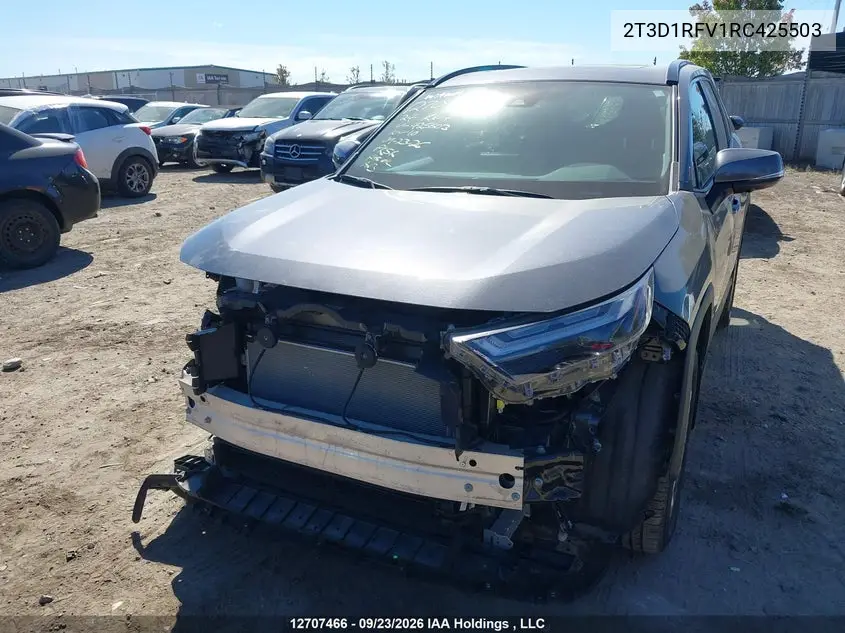2024 TOYOTA RAV 4 VIN 2T3D1RFV1RC425503 — фото 2
