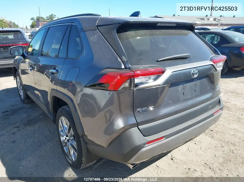 2024 TOYOTA RAV 4 VIN 2T3D1RFV1RC425503 — фото 3