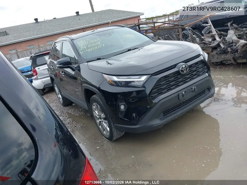 TOYOTA RAV 4 2024, VIN 2T3R1RFV9RC428607