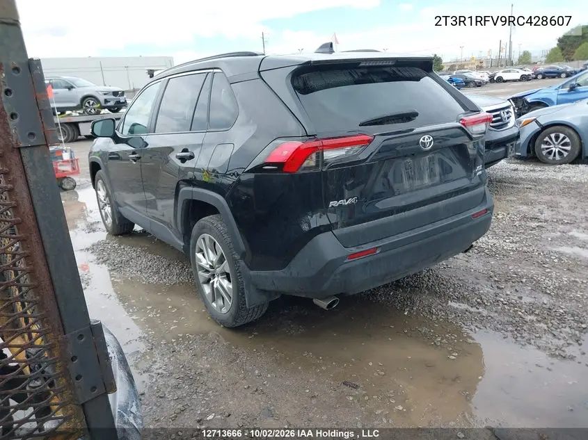 2024 TOYOTA RAV 4 VIN 2T3R1RFV9RC428607 — фото 3