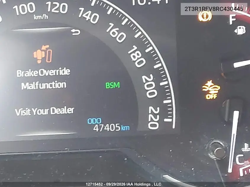2024 TOYOTA RAV 4 VIN 2T3R1RFV8RC430445 — фото 16