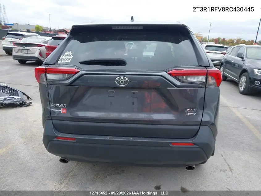 2024 TOYOTA RAV 4 VIN 2T3R1RFV8RC430445 — фото 17