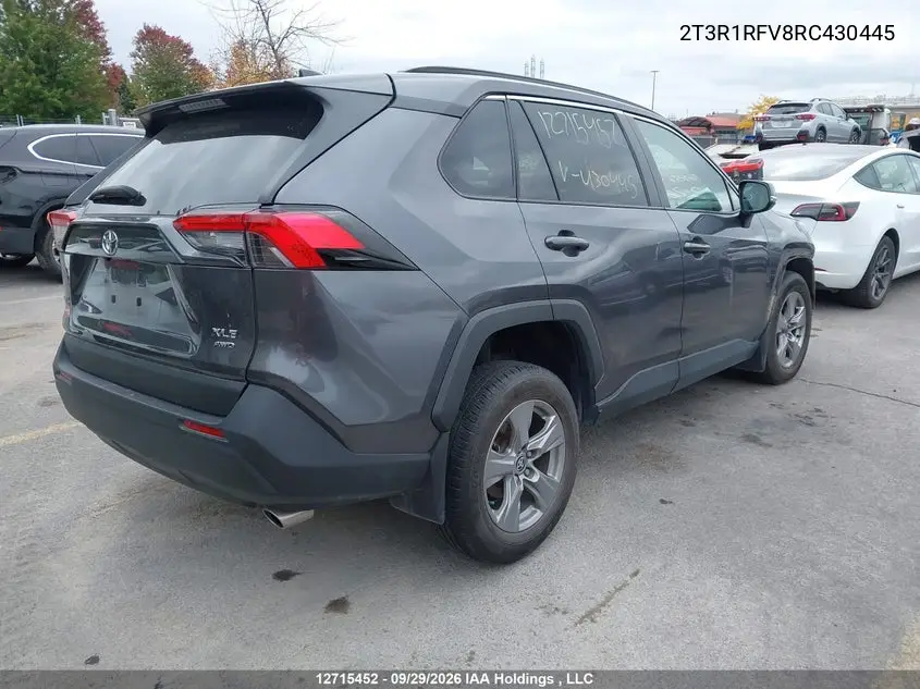 2024 TOYOTA RAV 4 VIN 2T3R1RFV8RC430445 — фото 4