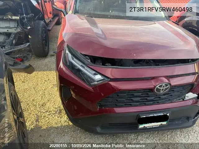 2024 TOYOTA RAV 4 VIN 2T3R1RFV5RW460498 — фото 2