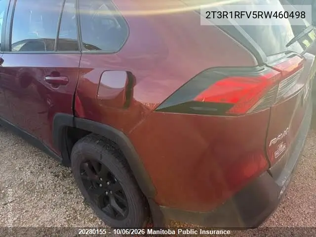 2024 TOYOTA RAV 4 VIN 2T3R1RFV5RW460498 — фото 3