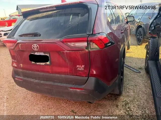 2024 TOYOTA RAV 4 VIN 2T3R1RFV5RW460498 — фото 4