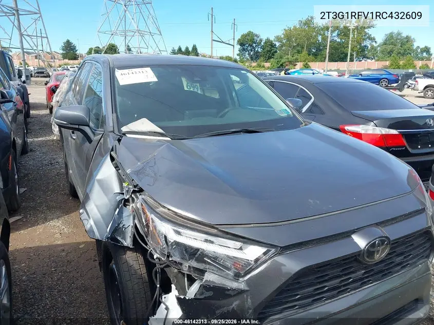 TOYOTA RAV 4 2024, VIN 2T3G1RFV1RC432609