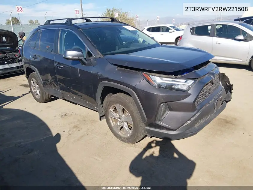 TOYOTA RAV 4 2024, VIN 2T3RWRFV2RW221508