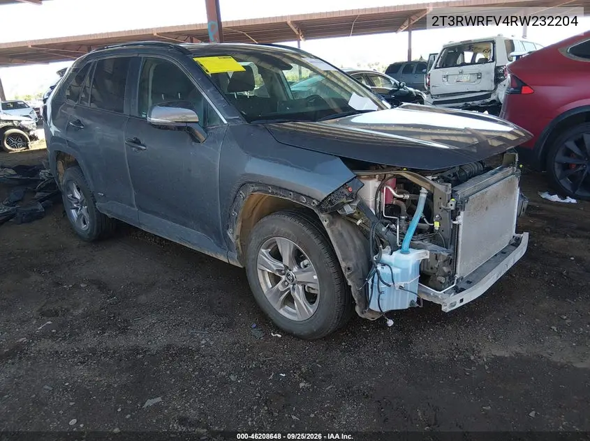 TOYOTA RAV 4 2024, VIN 2T3RWRFV4RW232204