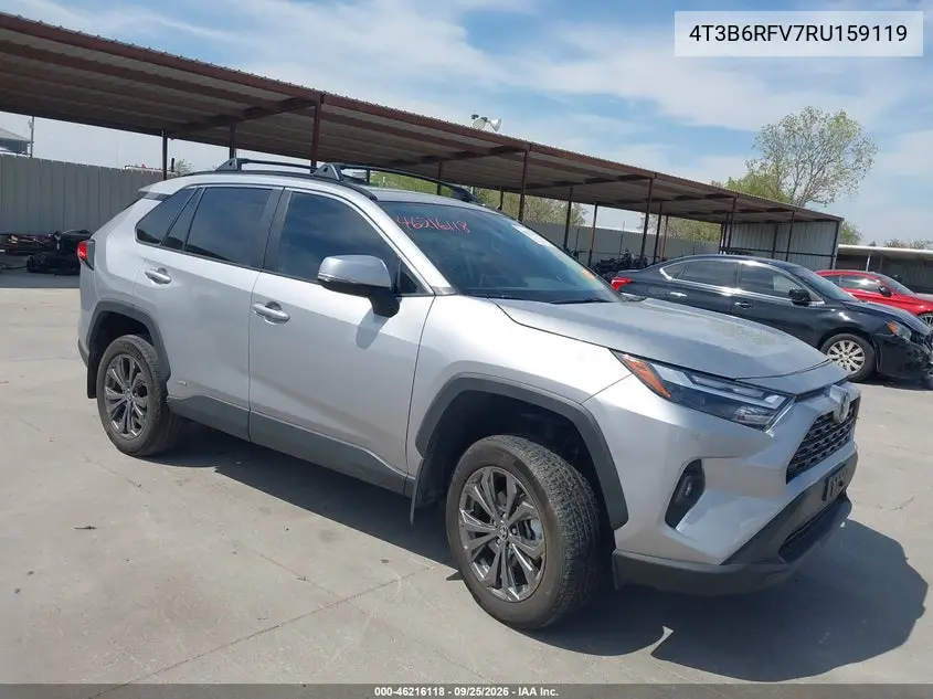 TOYOTA RAV 4 2024, VIN 4T3B6RFV7RU159119