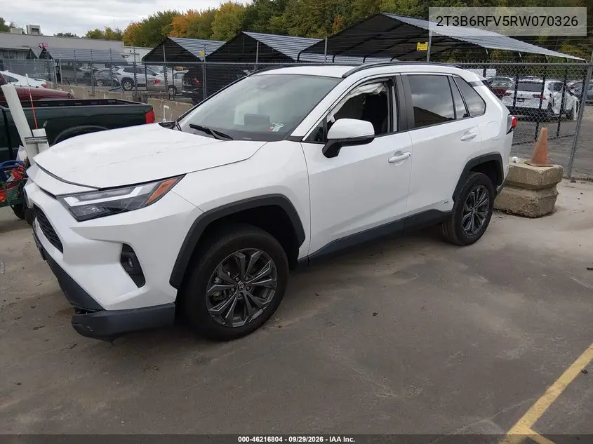 2024 TOYOTA RAV 4 VIN 2T3B6RFV5RW070326 — фото 2