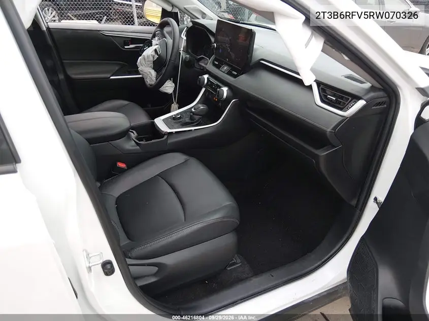 2024 TOYOTA RAV 4 VIN 2T3B6RFV5RW070326 — фото 5