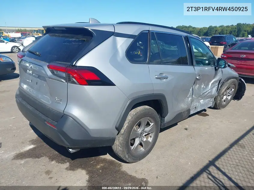 2024 TOYOTA RAV 4 VIN 2T3P1RFV4RW450925 — фото 4