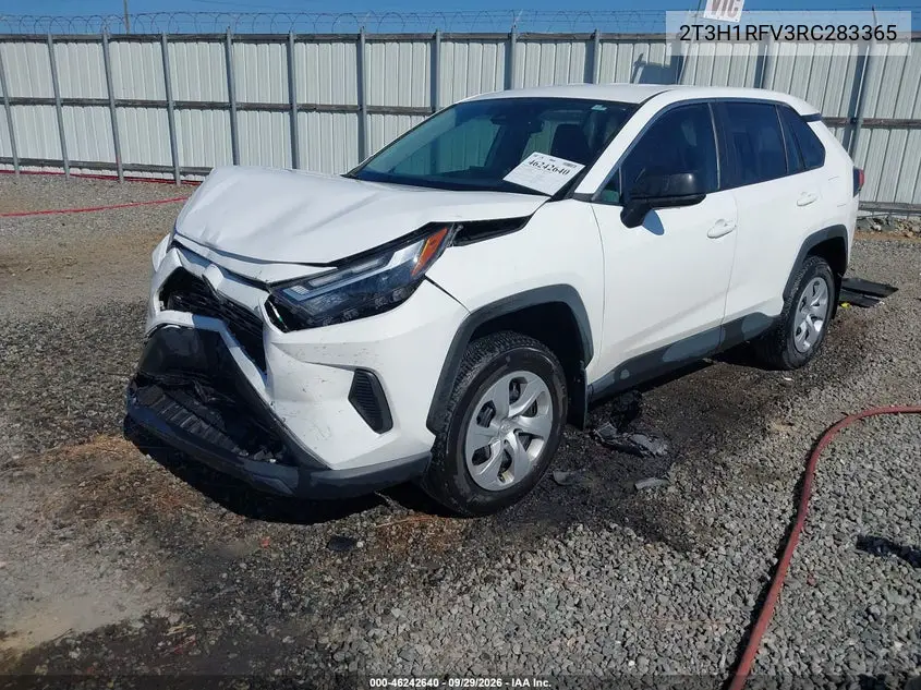 2024 TOYOTA RAV 4 VIN 2T3H1RFV3RC283365 — фото 2