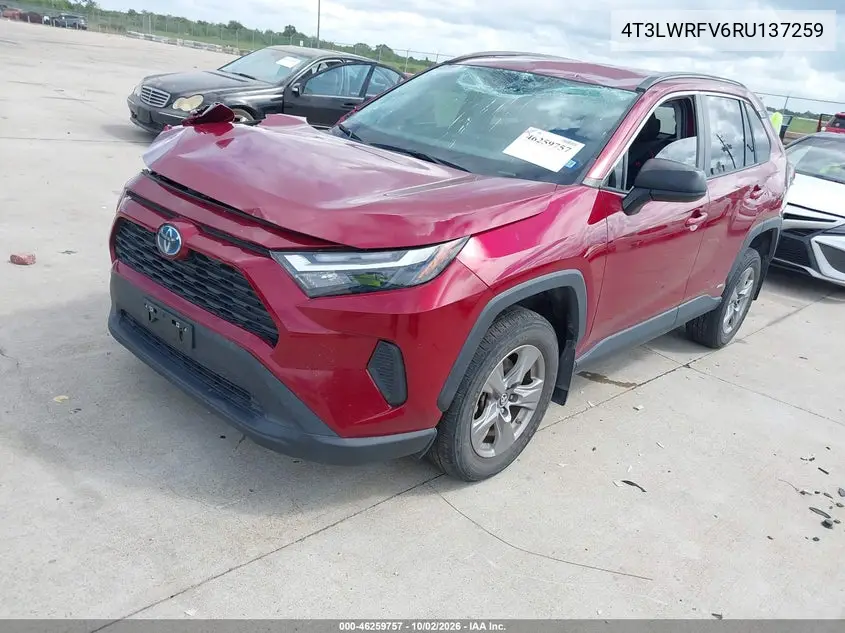 2024 TOYOTA RAV 4 VIN 4T3LWRFV6RU137259 — фото 2
