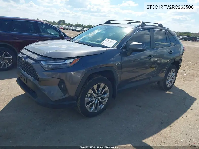 2024 TOYOTA RAV 4 VIN 2T3C1RFV2RC263506 — фото 2