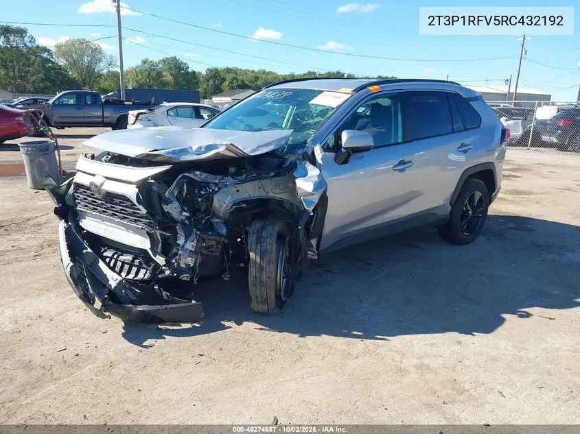 2024 TOYOTA RAV 4 VIN 2T3P1RFV5RC432192 — фото 2