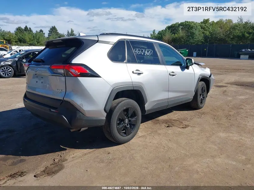2024 TOYOTA RAV 4 VIN 2T3P1RFV5RC432192 — фото 4