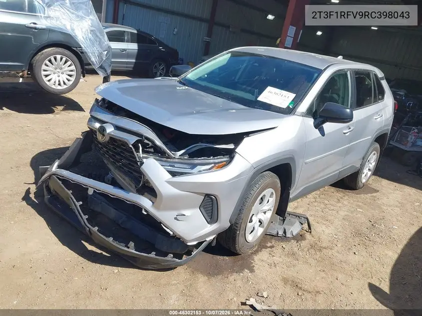 2024 TOYOTA RAV 4 VIN 2T3F1RFV9RC398043 — фото 2