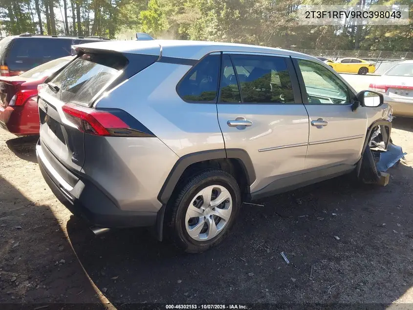 2024 TOYOTA RAV 4 VIN 2T3F1RFV9RC398043 — фото 4