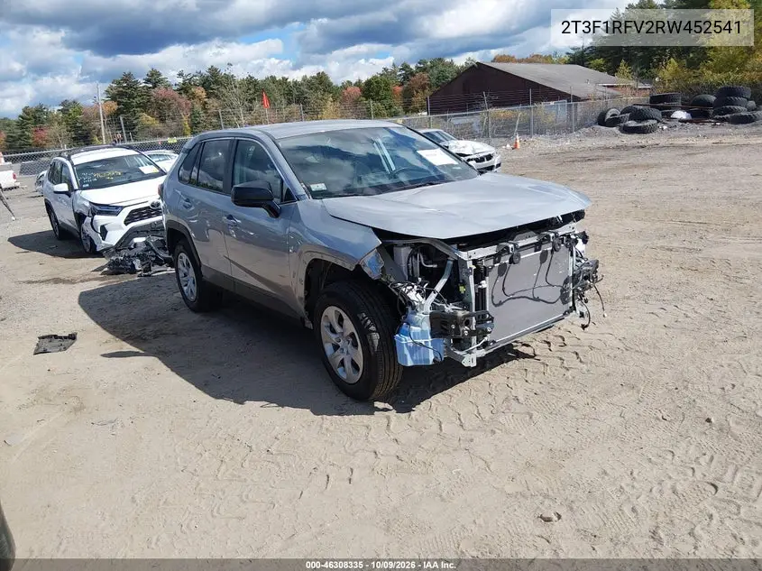 TOYOTA RAV 4 2024, VIN 2T3F1RFV2RW452541