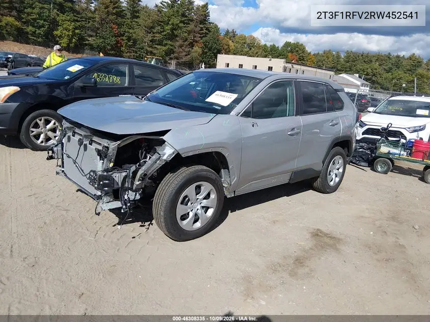 2024 TOYOTA RAV 4 VIN 2T3F1RFV2RW452541 — фото 2