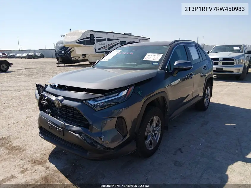 2024 TOYOTA RAV 4 VIN 2T3P1RFV7RW450983 — фото 2