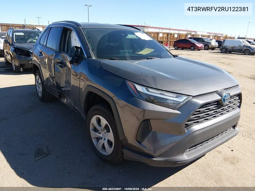 TOYOTA RAV 4 2024, VIN 4T3RWRFV2RU122381