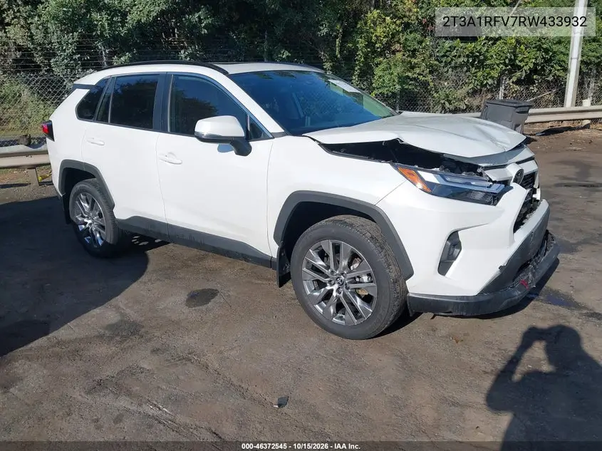 TOYOTA RAV 4 2024, VIN 2T3A1RFV7RW433932