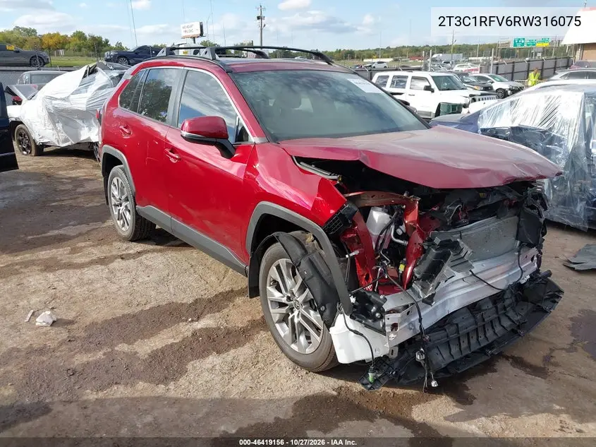 TOYOTA RAV 4 2024, VIN 2T3C1RFV6RW316075