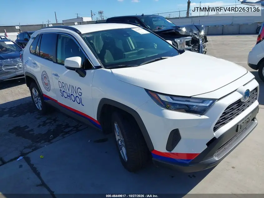 TOYOTA RAV 4 2024, VIN JTMMWRFV4RD263136