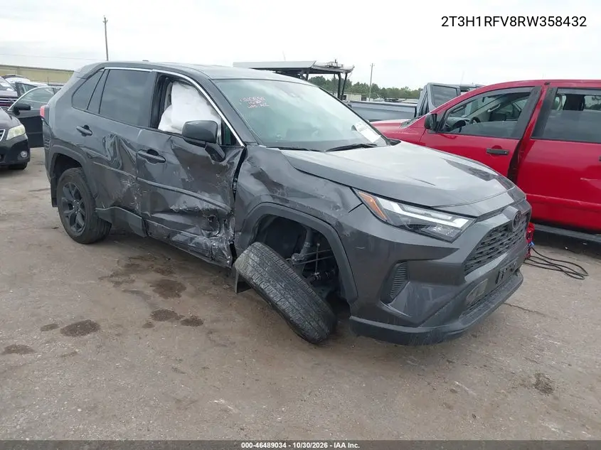 TOYOTA RAV 4 2024, VIN 2T3H1RFV8RW358432