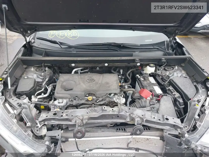 2025 TOYOTA RAV 4 VIN 2T3R1RFV2SW623341 — фото 10