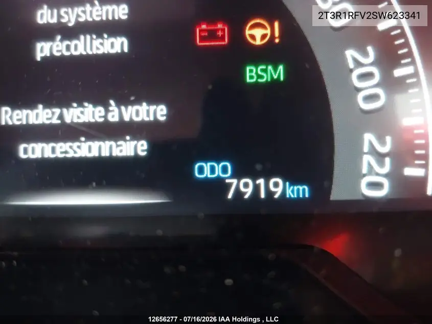 2025 TOYOTA RAV 4 VIN 2T3R1RFV2SW623341 — фото 16