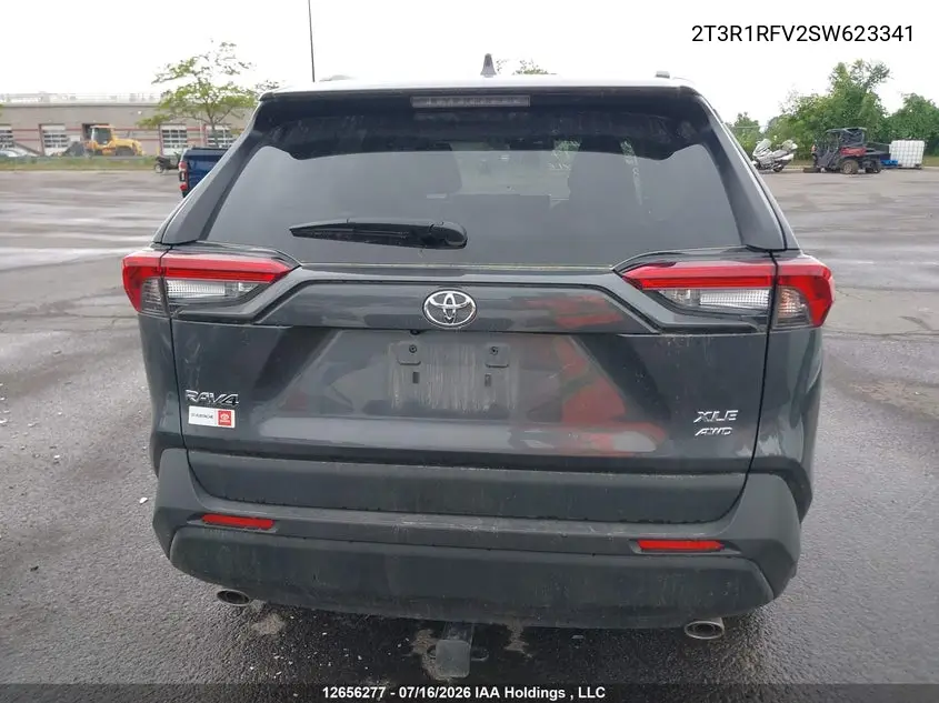 2025 TOYOTA RAV 4 VIN 2T3R1RFV2SW623341 — фото 17
