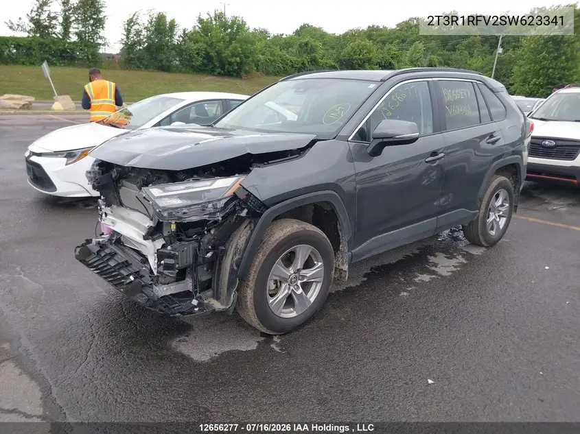 2025 TOYOTA RAV 4 VIN 2T3R1RFV2SW623341 — фото 2