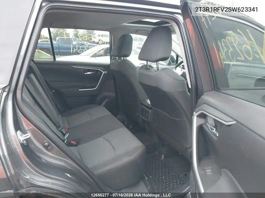 2025 TOYOTA RAV 4 VIN 2T3R1RFV2SW623341 — фото 8