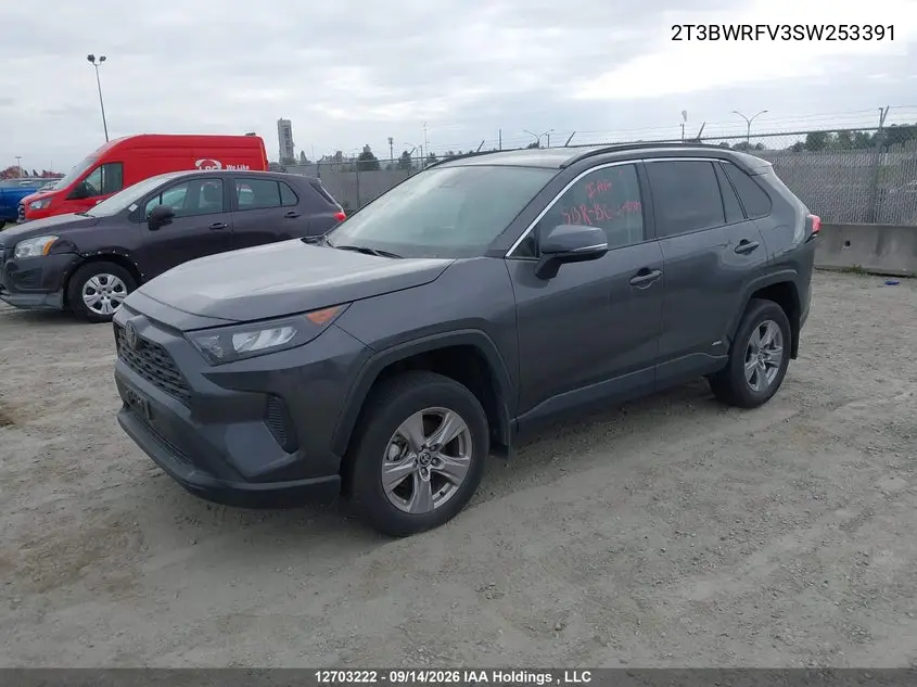 2025 TOYOTA RAV 4 VIN 2T3BWRFV3SW253391 — фото 2