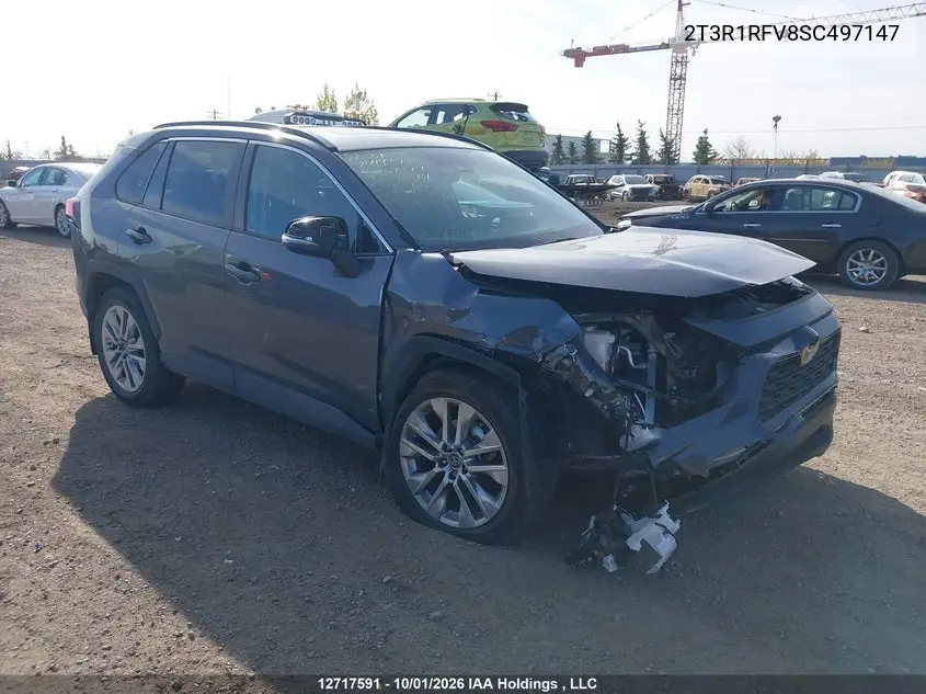 TOYOTA RAV 4 2025, VIN 2T3R1RFV8SC497147