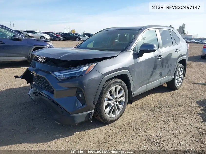 2025 TOYOTA RAV 4 VIN 2T3R1RFV8SC497147 — фото 2