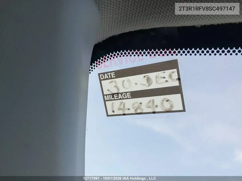 2025 TOYOTA RAV 4 VIN 2T3R1RFV8SC497147 — фото 22